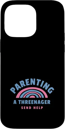 Vista 21 de Threenager Parenting 3 Year Old Kid Case for iPhone XR