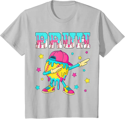 Vista 74 de Baseball Life Style 101 Apparel Youth Drip Baseball Boys Kid Camiseta
