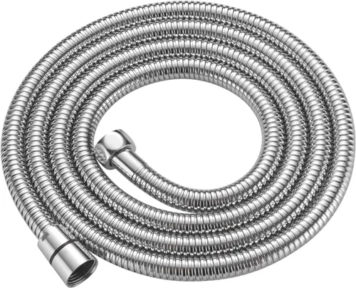 Vista 13 de RUMOSE Manguera de ducha de 59 pulgadas, manguera de extensión de cabezal de ducha de repuesto extra larga de acero inoxidable, accesorio de tubo