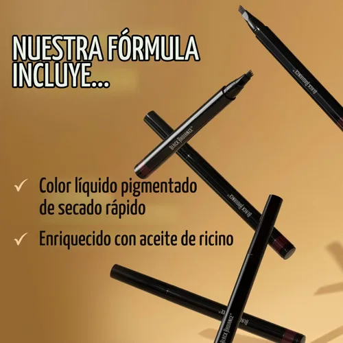Vista 5 de Black Radiance Eye Appeal™ Micro Brow Pen Marrón Oscuro Negro