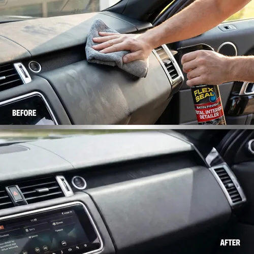 Vista 4 de Flex Seal Total Interior Detailer, acabado satinado, antiestático, 16 fl oz