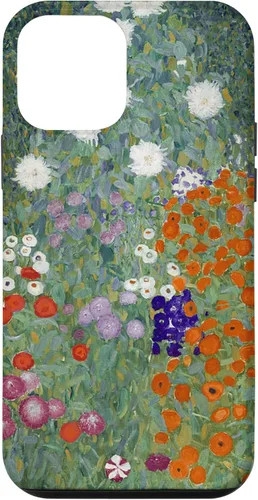 Vista 16 de Flower Garden Painting Klimt Art History Funda para iPhone 17
