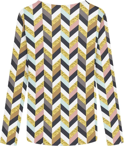 Vista 4 de Blusas y blusas para mujer, color sólido, cuello redondo, tendencia 2023, algodón transpirable, manga 34