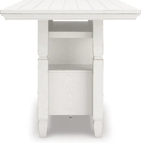 Vista 14 de Signature Design By Ashley Robbinsdale - Mesa de comedor de 72 pulgadas de altura de mostrador con almacenamiento de isla de cocina, sólidos