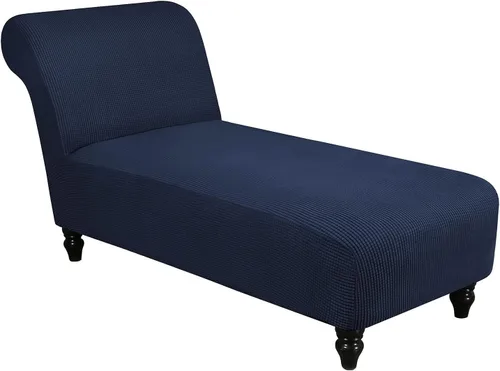 Vista 7 de IMYOGI Fundas elásticas para sofá de alta elasticidad, funda para diván Longue sin brazos para sala de estar, antideslizante, lavable, protector