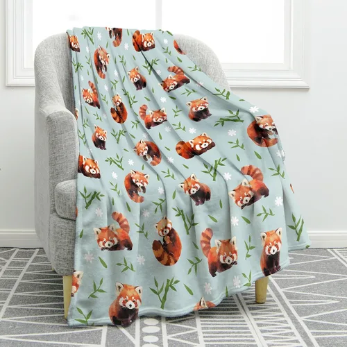 Vista 11 de Jekeno Manta rústica de cabaña, regalos para adultos y niños, regalos de caza de animales salvajes, mantas de naturaleza de bosque para mujeres