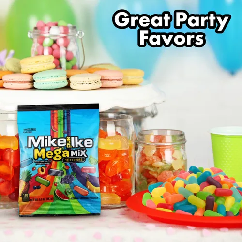 Vista 8 de Mike n Ike Mega Mix 5 oz cada uno, paquete de 4 – 5 oz cada uno.