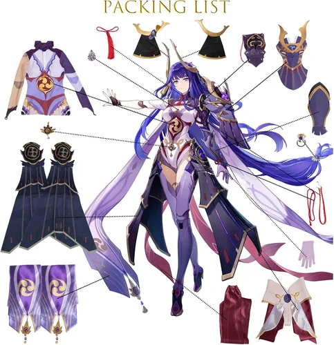 Vista 6 de LTAKK Genshin Impact - Disfraz de anime para mujer