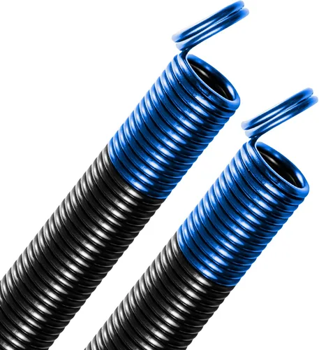 Vista 12 de Muelles de extensión de puerta de garaje de doble bucle para servicio pesado de 80 libras (paquete de 2) - Dorado Muelles para reparación