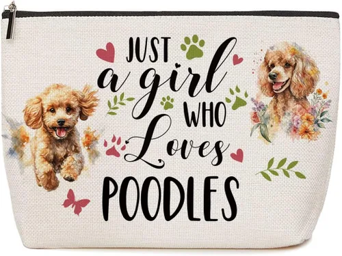 Vista 35 de Lovdazzles Dragon Gifts for Girls Makeup Bag Funny Animal Cosmetic Bag Gifts for Dragon Lovers Women, Just A Girl Who Loves Dragons, Christmas