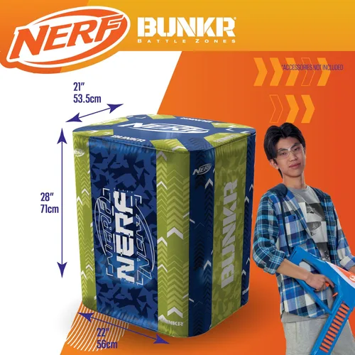 Vista 5 de NERF BUNKR Battle Royale - Búnker inflable Battlezone