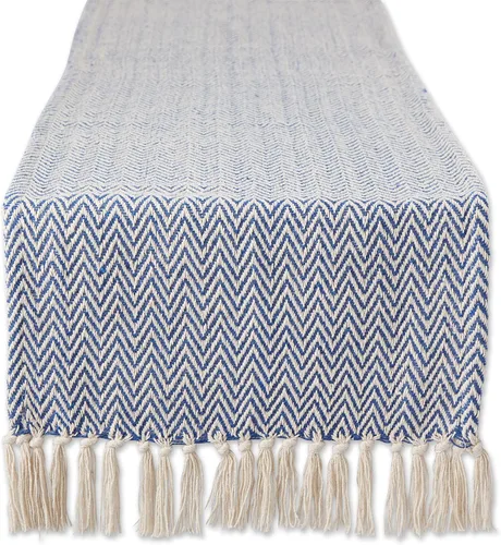 Vista 16 de DII Woven Basic - Camino de mesa Chevron de la colección de mesa, 15 x 72 pulgadas, gris