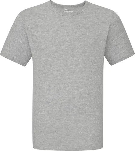 Vista 4 de New Balance Camiseta de algodón con cuello redondo para hombre