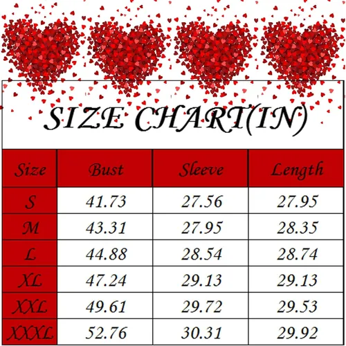 Vista 5 de Camisetas para el día de San Valentín para mujer, sudaderas con cuello redondo y estampado de corazón, manga larga, suéter casual de moda