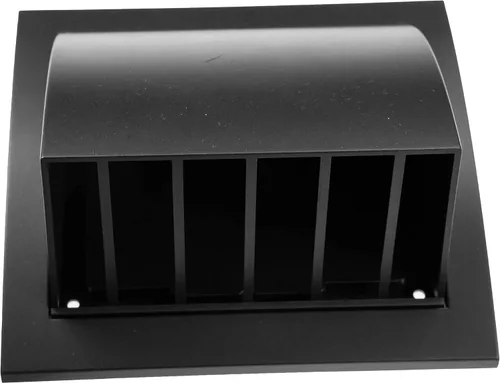 Vista 8 de Repa Market Cubierta de ventilación para secadora de 4 pulgadas/tubo de antracita para paredes o techo/cubierta de protección de plástico ABS