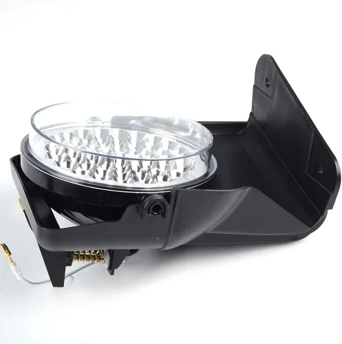 Vista 7 de VRracing Compatible con GMC Sierra 1500 2500 3500 2003-2006 Hyper White Full LED antiniebla lámpara lente transparente parachoques luz antiniebla