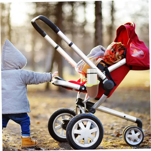 Vista 7 de SUPVOX Adjustable Stroller Bottle Holder Cup Rack for Wheelchairs Bikes Scooters Grip Storage Organizer for Cups and Water Bottles