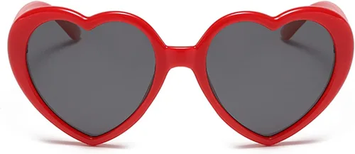 Vista 5 de Polarized Heart Shaped Sunglasses Women Retro Fashion Style UV400 Protection
