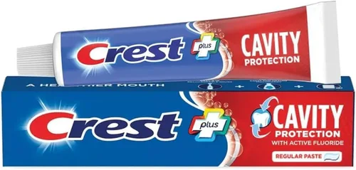Vista 3 de Crest Pasta de dientes para protección de caries regular (paquete de 3)