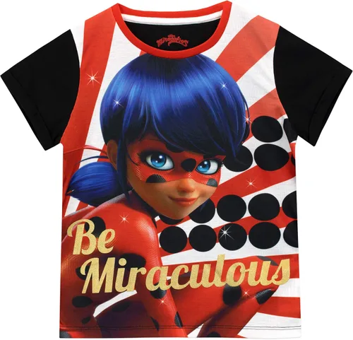 Vista 2 de Pijama para niña Miraculous Ladybug, 12, Rojo