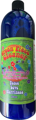 Vista 13 de Green Piece Limpiador de vidrio 1 botella (fabricado en Estados Unidos)- Limpiador multiusos natural respetuoso con la tierra para metal, cerámica