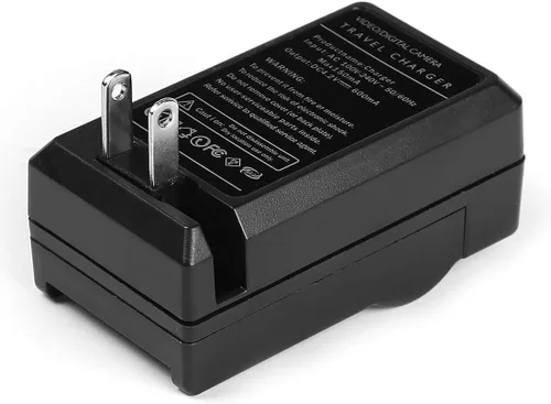 Vista 2 de Reemplazo del cargador de batería LP-E8 para Canon LP-E8 / LC-E8 - Cargador de pared y automóvil de CA, carga rápida segura