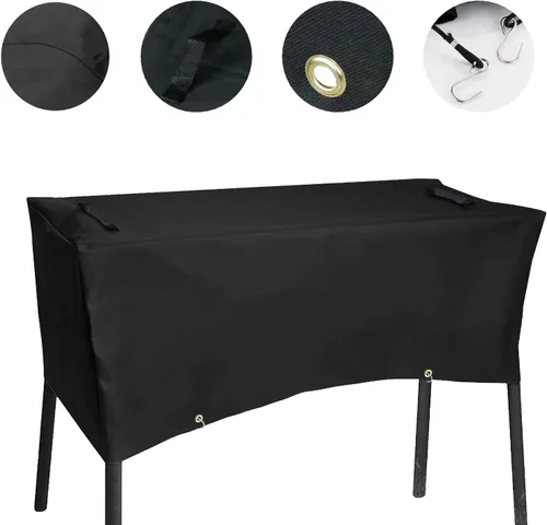 Vista 7 de Grisun Cubierta de patio para estufas Camp Chef de 3 quemadores, impermeable, antidecoloración, funda de estufa de 3 quemadores para PRO90, PRO90X