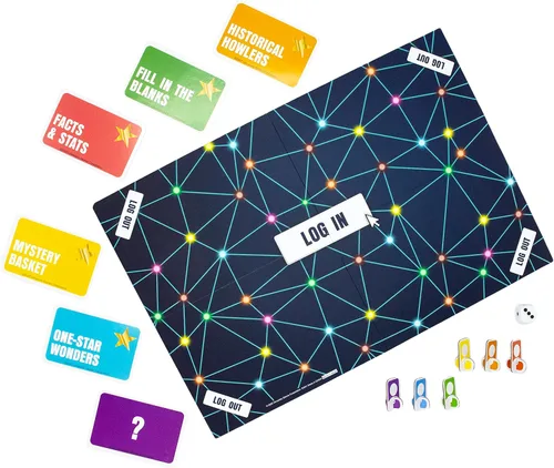 Vista 3 de University Games, Juego de fiesta de 5 estrellas, The Game of Crazy Reviews, para 2 o más jugadores a partir de 12 años