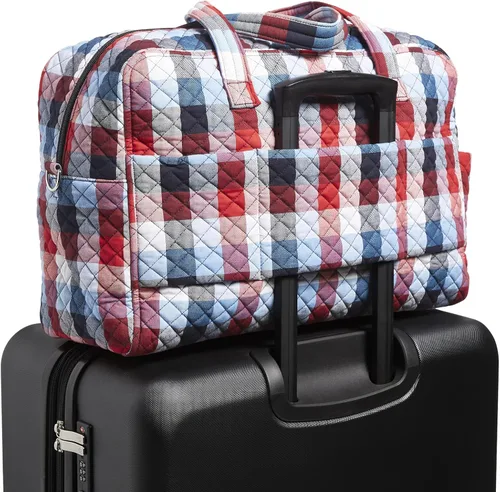 Vista 3 de Vera Bradley Weekender Travel Bag, Cotton