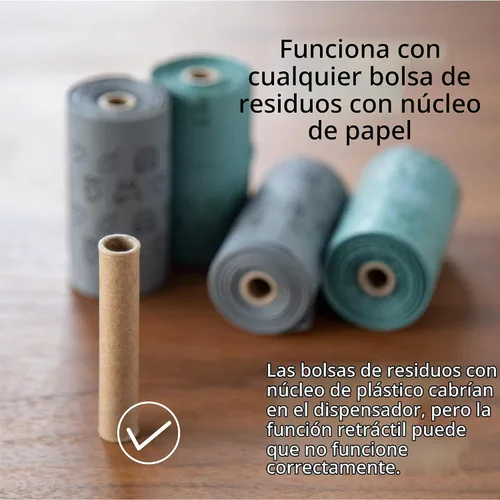 Vista 6 de SVD.PET Dispensador de Bolsa de Caca para Perros, Bolsa de Residuos Retráctil Compatible con Cualquier Correa de Perro, Bolsas de Residuos a Prueba