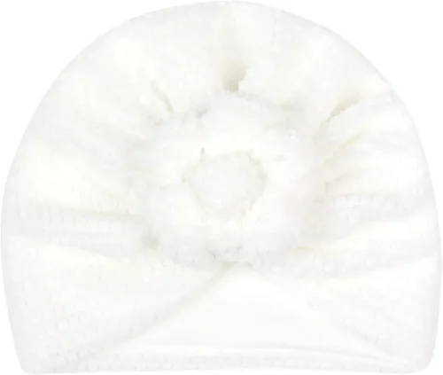 Vista 25 de Gorro de punto para bebé con lazos lindos turbante para envolver el sombrero (MZ6)