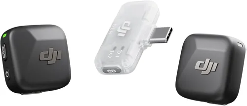 Vista 8 de DJI Mic Mini (1 TX + 1 RX), micrófono inalámbrico Lavalier para iPhone/cámara/Android, ultraligero, audio rico en detalles, cancelación de ruido