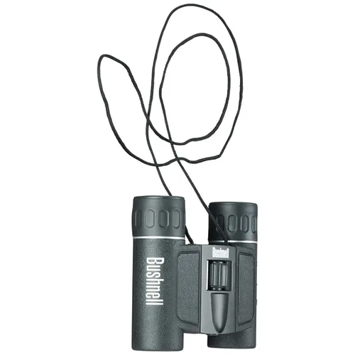 Vista 3 de Bushnell Powerview Binoculares Compactos 10x25 - Prisma de Techo Plegable de Alta Potencia, Ligero y Portátil, Agarre Antideslizante, Ideal