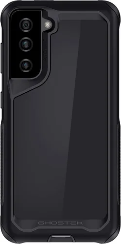 Vista 38 de Ghostek Atomic - Funda delgada para Galaxy Z Flip 4, parte trasera de aramida con parachoques de aluminio rojo, funda protectora de doble capa a
