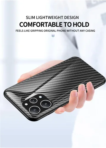 Vista 5 de Funda para teléfono compatible con Google Pixel 1 XL, anticaída 2 en 1 (panel trasero de cristal de PC+TPU), color negro