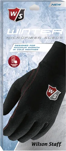 Vista 4 de Wilson Staff Men's Winter Golf Gloves - Black