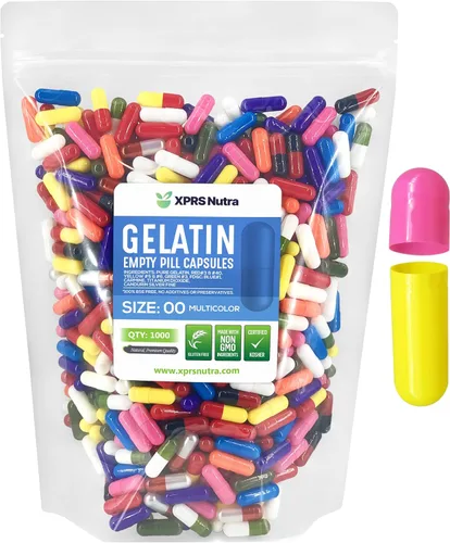 Vista 18 de XPRS Nutra Cápsulas vacías tamaño 00 – 100 cápsulas vacías de gelatina – Pastillas de relleno de cápsulas de bricolaje – Cápsulas de gel rellenables