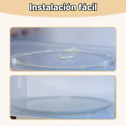 Vista 8 de Anillo giratorio de microondas Anillo de rueda de soporte de rodillo de 8.5 pulgadas compatible con Samsung GE Frigidaire Reemplazar#: WB06X10625