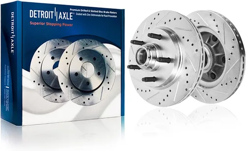 Vista 25 de Detroit Axle - Rotores de freno traseros para Toyota GR Supra BMW 230i 330e 330i 430i 530i 530i 530e 540d 540i xDrive X3 X4 Z4, rotores de freno