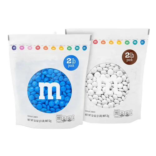 Vista 13 de M&M'S - Juego de recuerdos de fiesta de chocolate de graduación, 30 paquetes de 0.75 onzas, dulces M&M'S® de la clase 2026 con sombrero