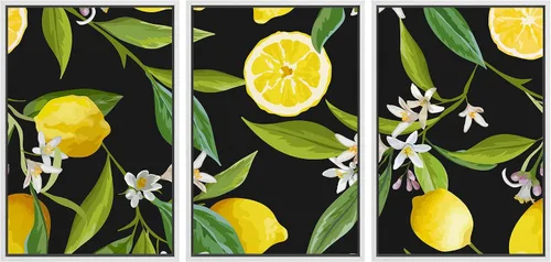 Vista 187 de wall26 Lienzo enmarcado para pared, juego de arte de hierbas, verduras y condimentos en madera, alimentos, fotografía cultural, realismo, paisaje