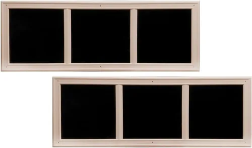 Vista 7 de AP240199 - vidrio decorativo legado, blanco Modern Style Panels - Shatter-proof, Privacy Windows - Weather & UV Resistant - DIY Screw-mount