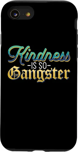 Vista 18 de Motivational Kindness is So Gangster Nice People Case for iPhone 17