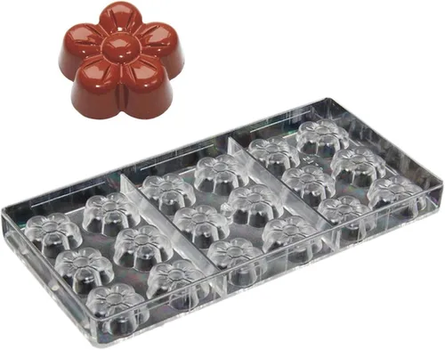 Vista 26 de Grainrain molde de chocolate de policarbonato, molde de barra de chocolate de policarbonato en forma de corazón, regalo para el día de San Valentín 1