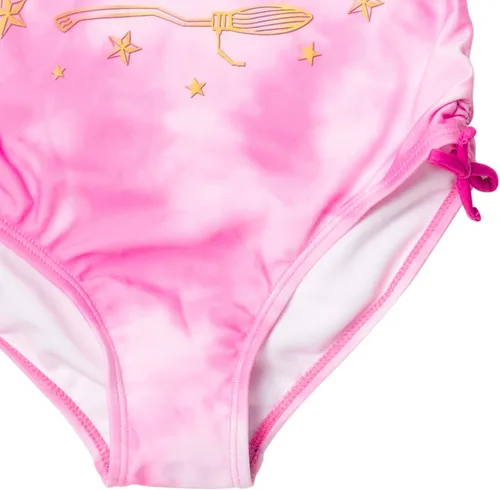 Vista 6 de Harry Potter Traje de baño de una pieza para niñas con teñido anudado