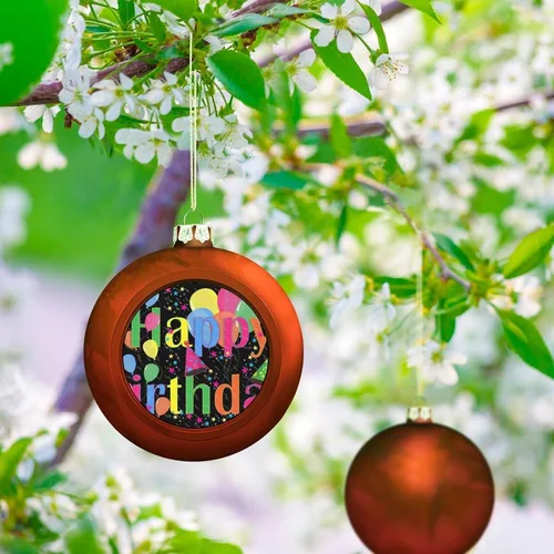 Vista 92 de Boobs Funny Shatterproof Matte Christmas Balls for Tree Wreath Home Decor 1PCS