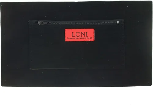 Vista 5 de LONI Bolso de mano de gamuza sintética para mujer