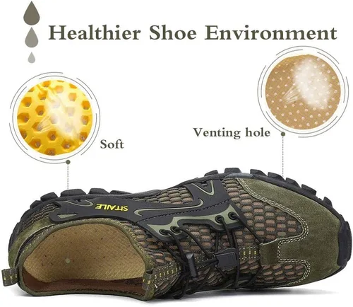 Vista 3 de Zapatos de agua para hombres y mujeres. Secado rápido. Para andar descalzo. Para gimnasia en el agua, natación, para el río. Zapatos para piscina