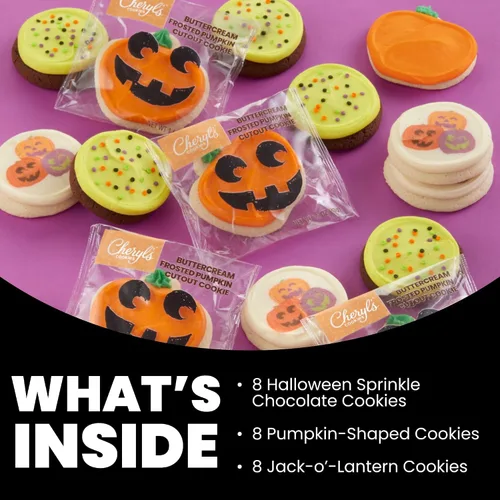 Vista 3 de Cheryl's Cookies® Galletas esmeriladas de Halloween, 24