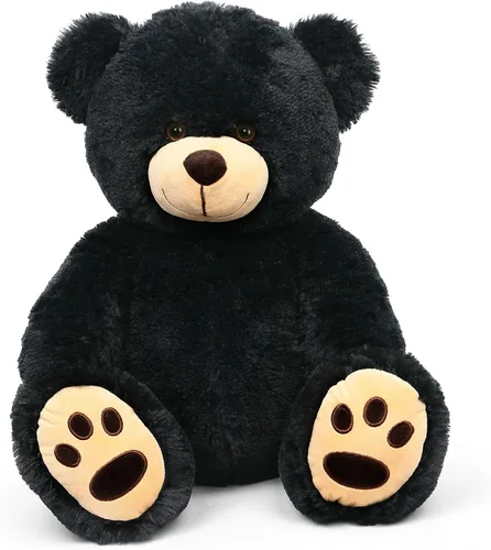 Vista 17 de LotFancy - Oso de peluche de 20.0 pulgadas, lindo oso de peluche con huellas, regalo para niños bebés pequeños en baby shower, cumpleaños Cute